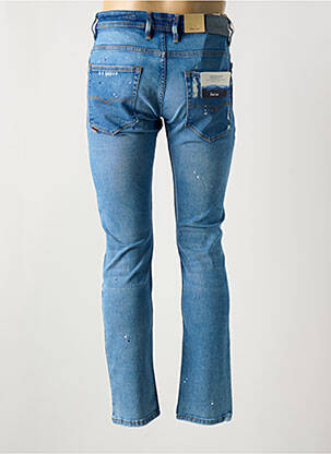 Jeans coupe slim fermeture boutonnée sur le devant taille normale bleu SALSA homme