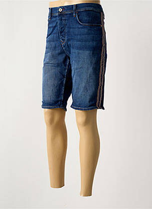 Bermuda bleu SALSA pour homme