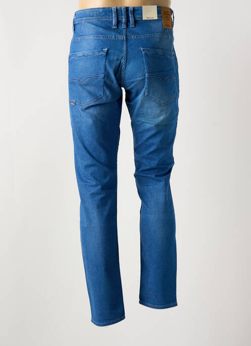 Jeans coupe slim fermeture boutonnée sur le devant taille normale bleu SALSA homme