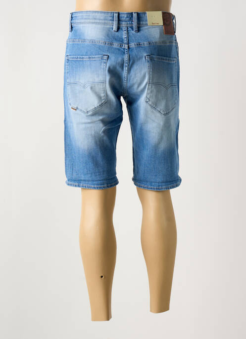 Bermuda bleu SALSA pour homme