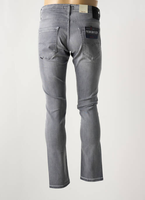 Jeans coupe slim gris SALSA pour homme