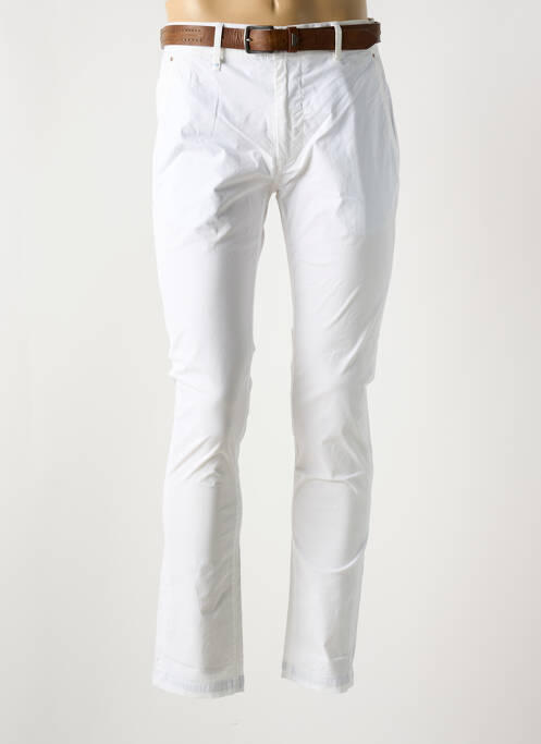 Pantalon chino blanc SALSA pour homme