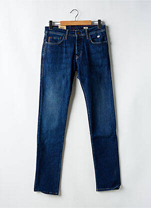 Jeans coupe slim fermeture boutonnée sur le devant taille normale bleu SALSA homme