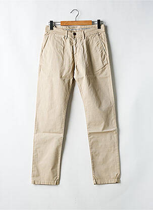 Pantalon chino stretch taille normale beige SALSA homme
