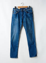 Jeans coupe slim fermeture boutonnée sur le devant taille normale bleu SALSA homme
