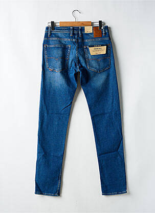 Jeans coupe slim fermeture boutonnée sur le devant taille normale bleu SALSA homme