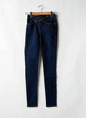 Jeans skinny tissage brut taille normale bleu LEVI'S femme