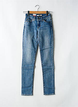 Jeans coupe slim stretch taille basse bleu LEVIS femme