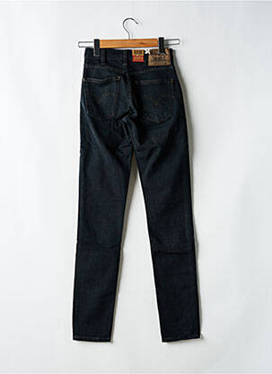 Jeans coupe slim stretch taille haute noir LEVIS femme