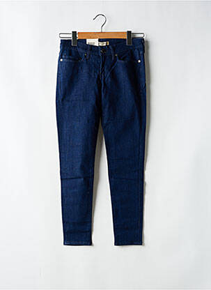 Jeans skinny tissage brut taille basse bleu LEVI'S femme