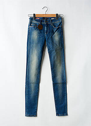 Jeans skinny stretch taille basse bleu SALSA femme