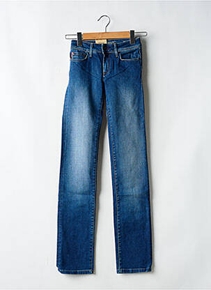 Jeans coupe droite stretch taille normale bleu SALSA femme
