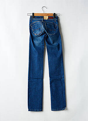 Jeans coupe droite stretch taille normale bleu SALSA femme