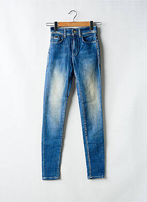 Jeans skinny taille haute taille haute bleu SALSA femme
