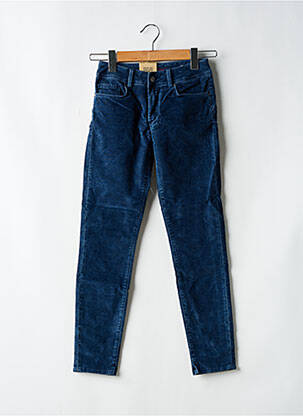 Pantalon slim taille basse taille basse bleu SALSA femme