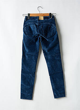 Pantalon slim taille basse taille basse bleu SALSA femme