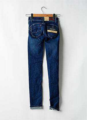 Jeans coupe slim stretch taille haute bleu SALSA femme
