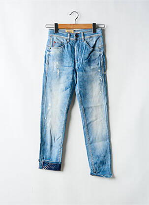 Jeans coupe slim stretch taille haute bleu SALSA femme