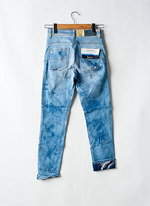 Jeans coupe slim stretch taille haute bleu SALSA femme