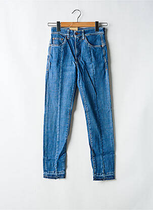 Jeans coupe slim stretch taille haute bleu SALSA femme