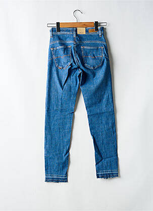 Jeans coupe slim stretch taille haute bleu SALSA femme