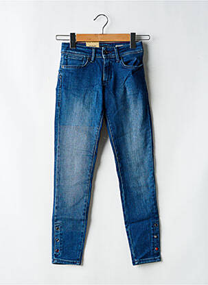 Jeans coupe slim stretch taille normale bleu SALSA femme