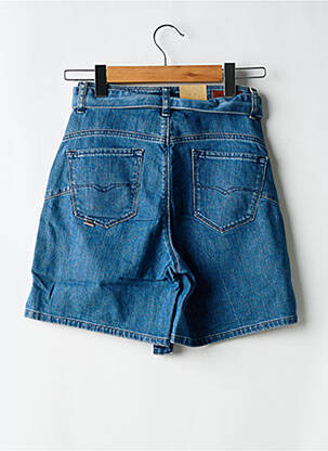 Short tissage denim taille haute bleu SALSA femme