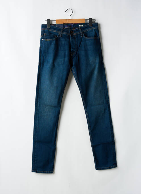 Jeans coupe slim fermeture boutonnée sur le devant taille normale bleu SALSA homme