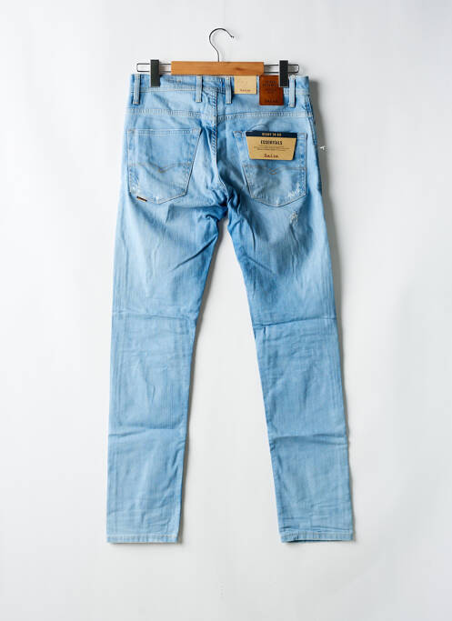 Jeans coupe slim fermeture boutonnée sur le devant taille normale bleu SALSA homme