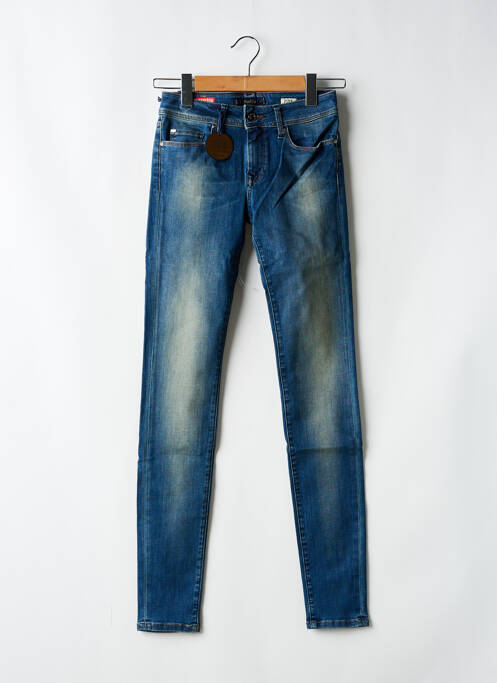 Jeans skinny stretch taille basse bleu SALSA femme