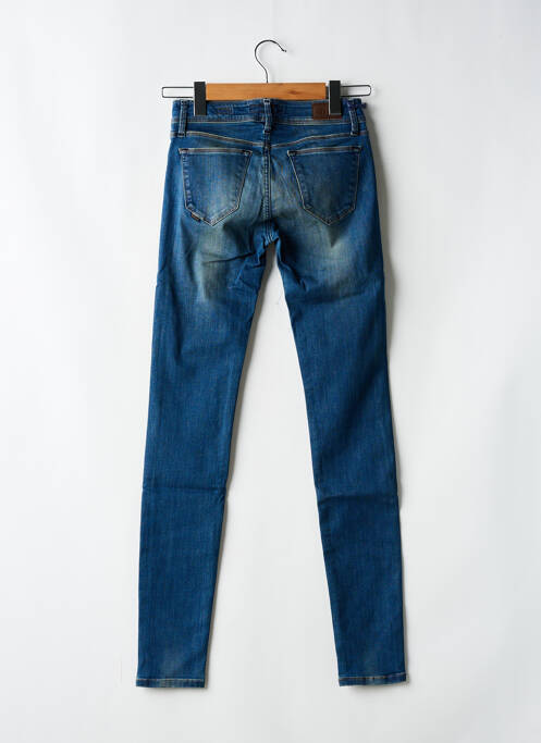 Jeans skinny stretch taille basse bleu SALSA femme