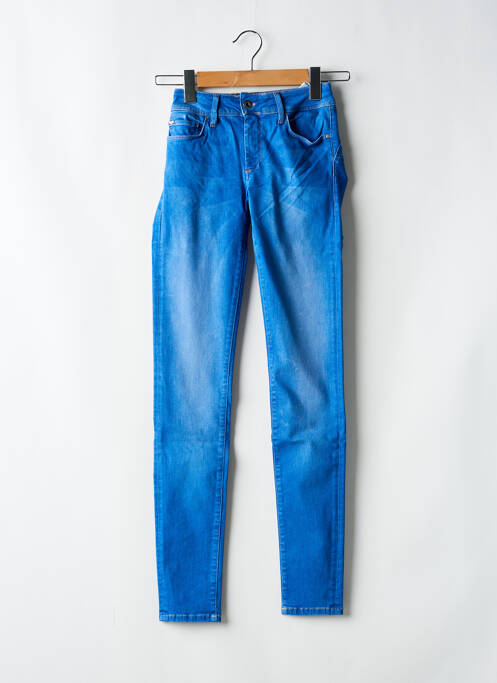 Jeans skinny taille haute taille haute bleu SALSA femme