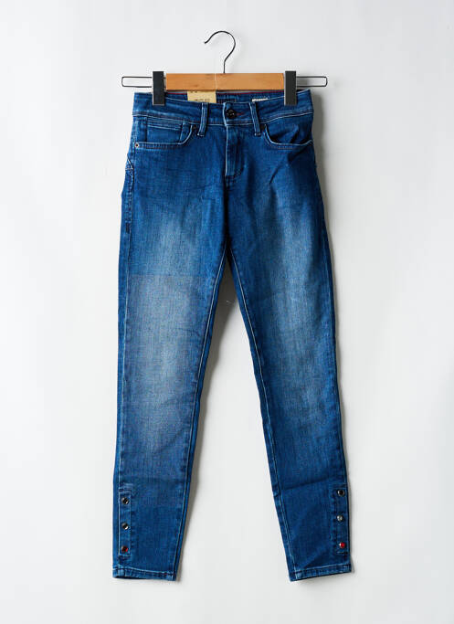 Jeans coupe slim stretch taille normale bleu SALSA femme