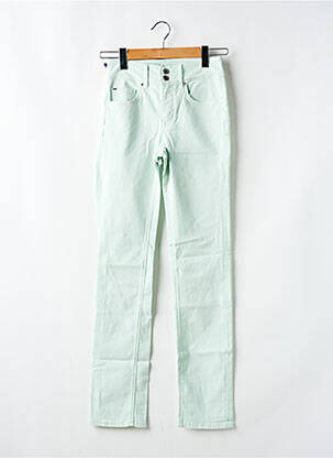 Pantalon slim stretch taille normale vert SALSA femme