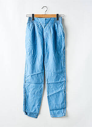 Pantalon droit taille élastique taille normale bleu SALSA femme