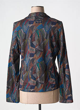 Blazer coupe cintrée bleu PAKO LITTO femme