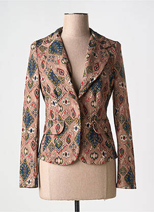 Blazer fausses poches marron PAKO LITTO femme