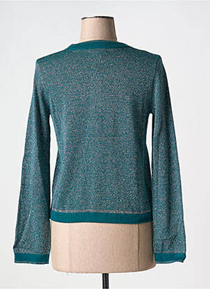 Gilet manches longues col rond vert WHITE STUFF femme