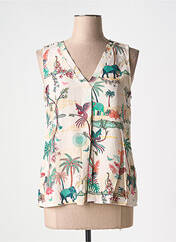 Blouse beige LA FEE MARABOUTEE pour femme seconde vue