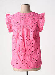 Blouse rose MOLLY BRACKEN pour femme seconde vue
