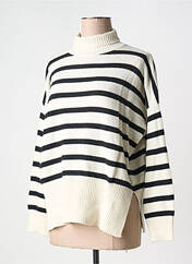 Pull col roulé beige PAKO LITTO pour femme seconde vue