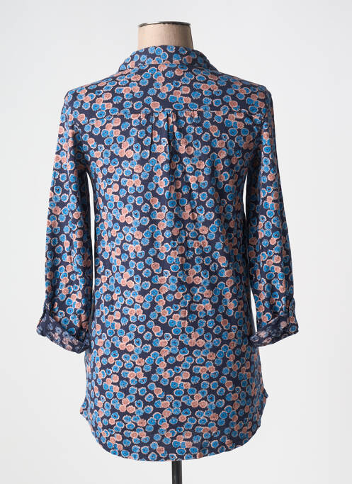 Tunique manches longues fermeture boutonnée sur le devant bleu WHITE STUFF femme