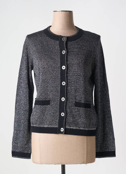 Gilet manches longues noir WHITE STUFF pour femme