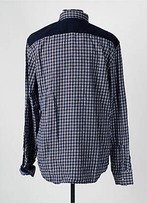 Chemise manches longues coupe cintrée bleu RUCKFIELD homme
