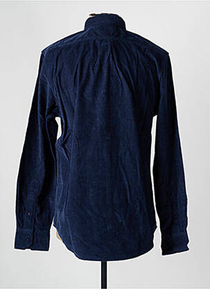 Chemise manches longues poches bleu LEE homme