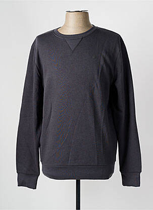 Sweat-shirt tissage jersey manches longues gris SERGE BLANCO homme