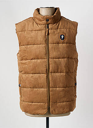 Doudoune poches sans capuche marron RUCKFIELD homme