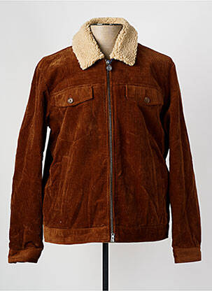 Blouson poches marron SERGE BLANCO homme