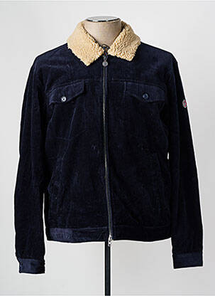 Blouson poches bleu SERGE BLANCO homme