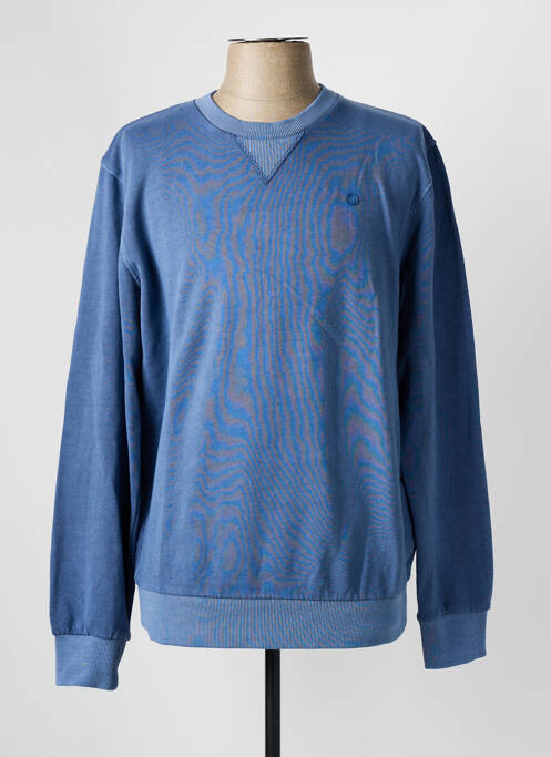 Sweat-shirt bleu SERGE BLANCO pour homme